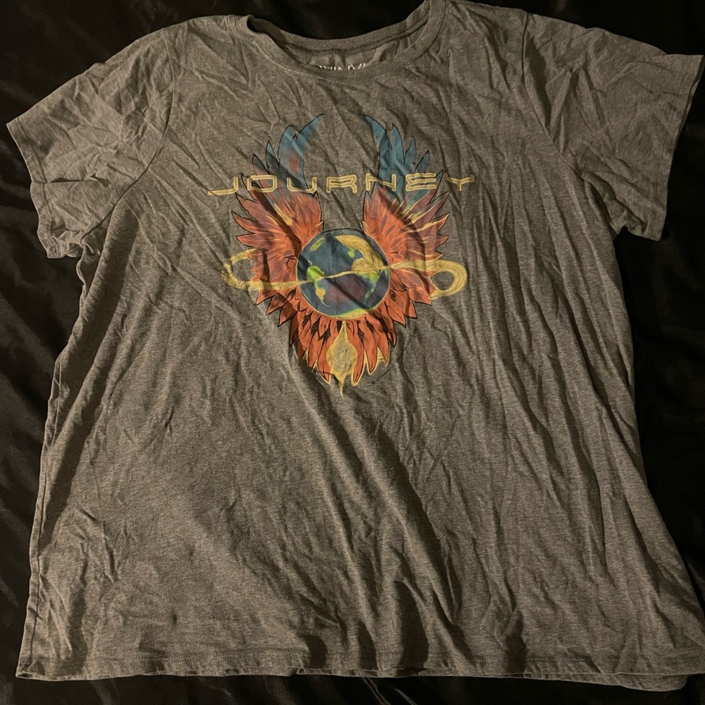 Torrid Gray Journey Graphic Tee